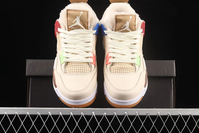 All categories Air Jordan Jordan series basketball shoes Air Jordan 4 G version Air Jordan 4 GS "Where The Wild Things Are" AJ4 Joe 4 Cashmere Pink DH0572-264
